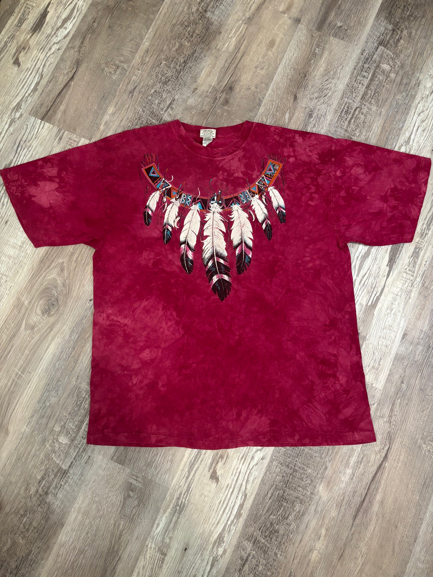 SINGLE STITCH FEATHERS TEE *VINTAGE*