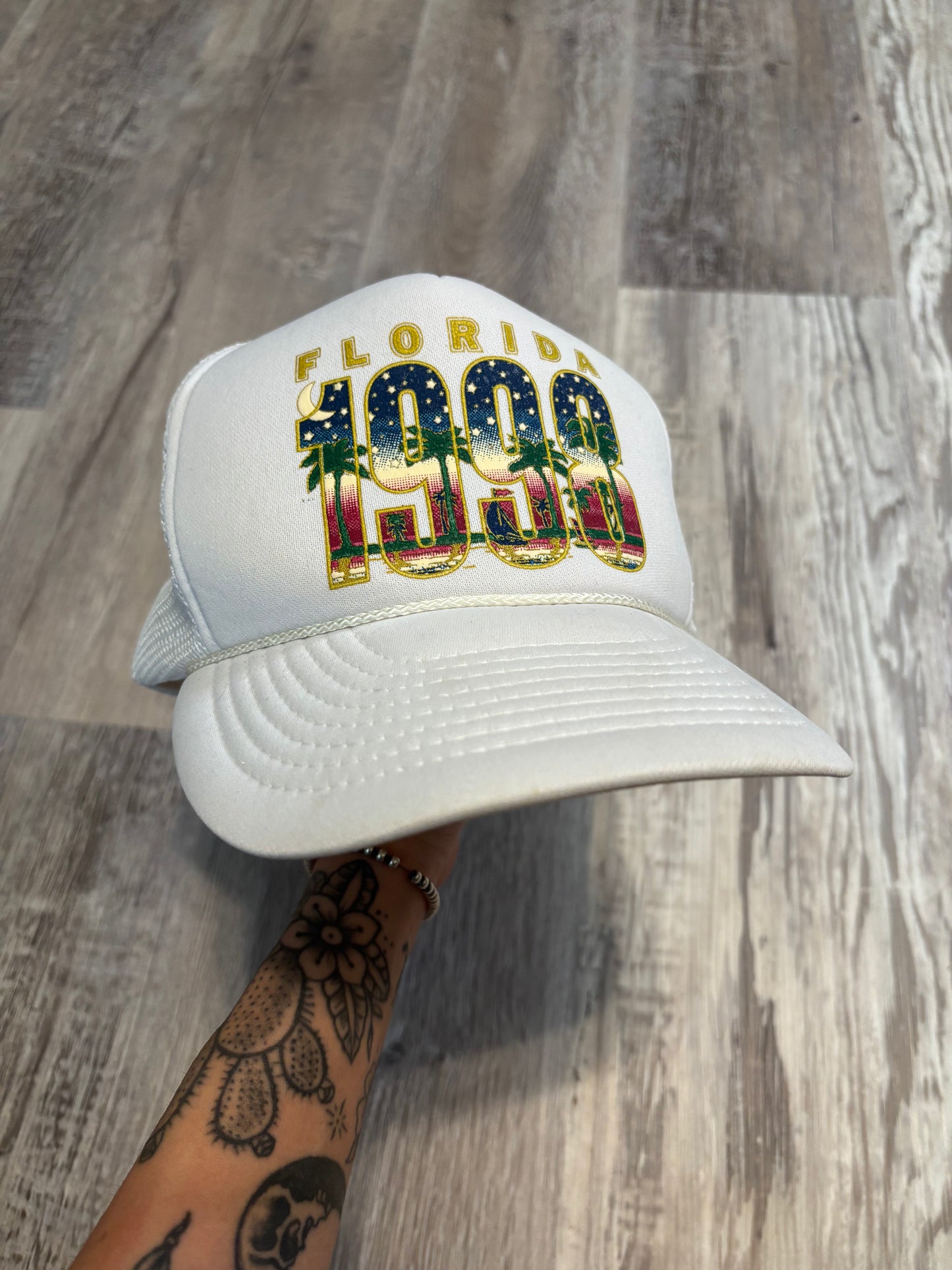 FLORIDA 1998 TRUCKER HAT *VINTAGE*