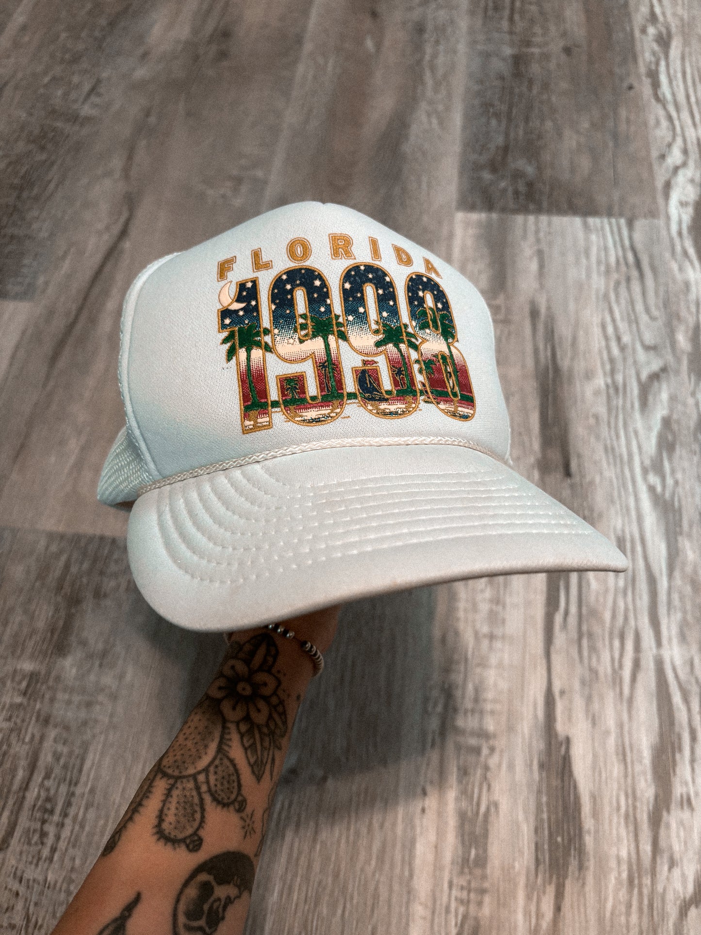 FLORIDA 1998 TRUCKER HAT *VINTAGE*