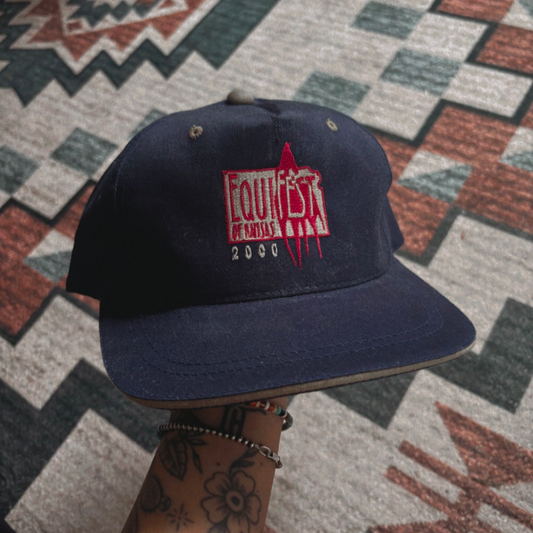BLUE/RED EQUIFEST SNAPBACK *VINTAGE*