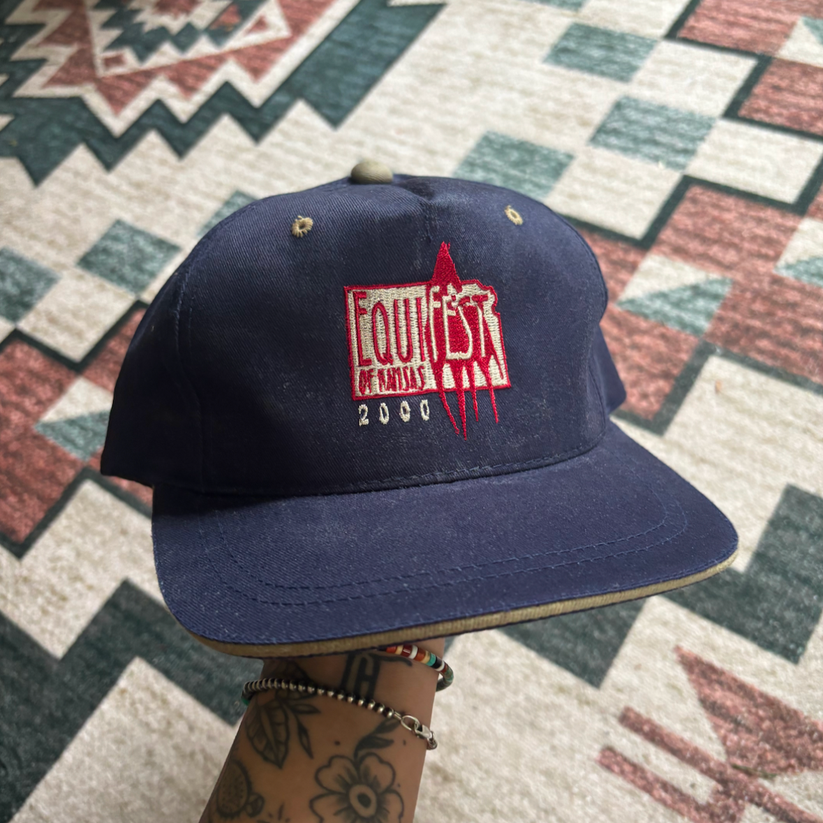 BLUE/RED EQUIFEST SNAPBACK *VINTAGE*