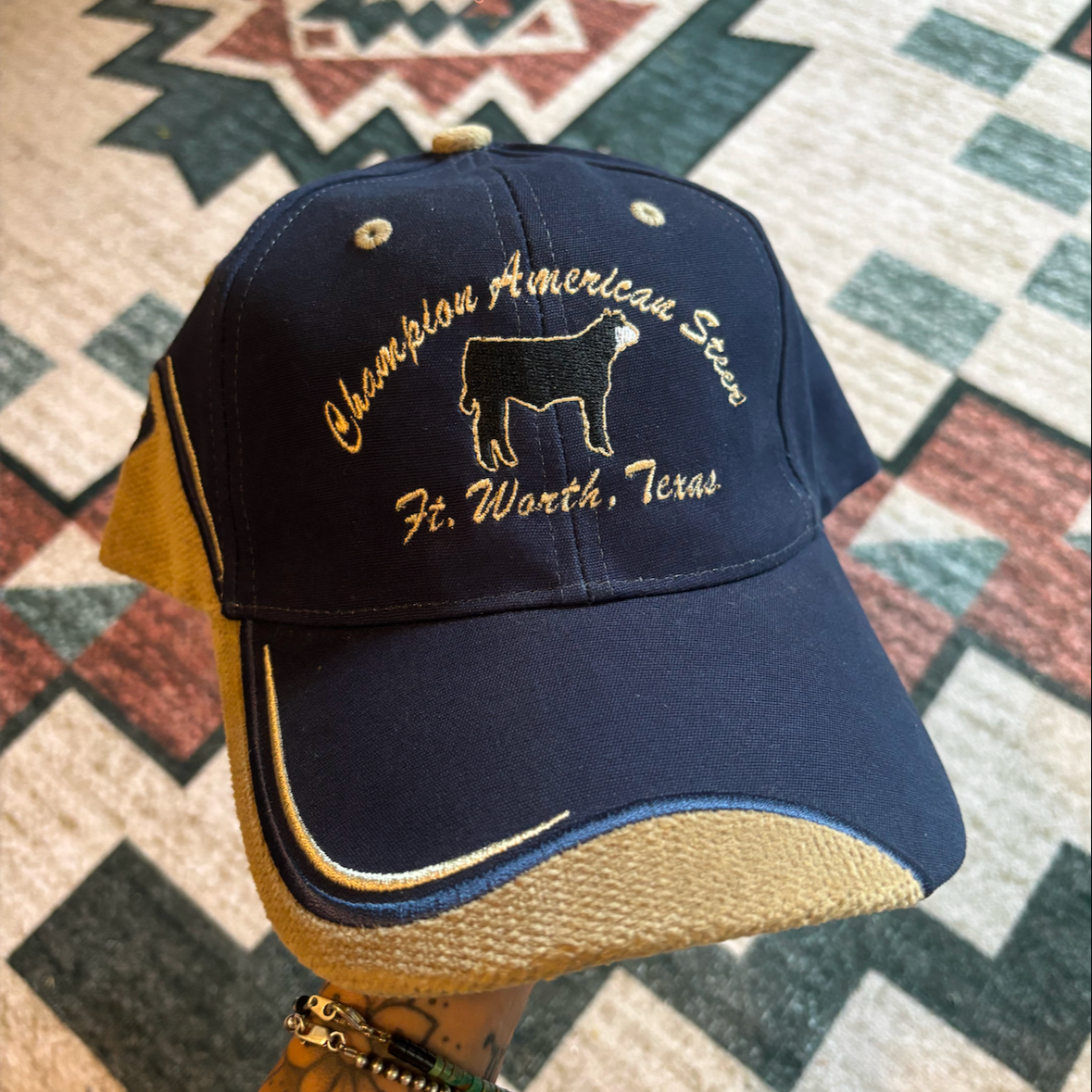 FT.WORTH TX GRAND CHAMPION AMERICAN STEER HAT *VINTAGE*