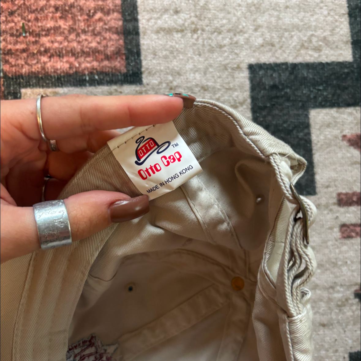 PURPLE/BLUE EQUIFEST HAT *VINTAGE*