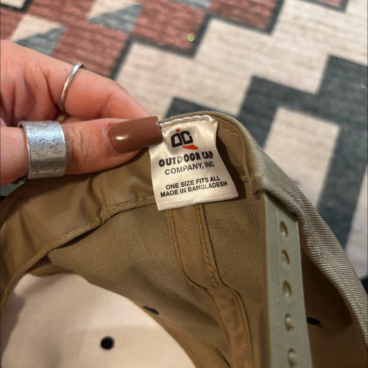 TAN EQUIFEST SNAPBACK *VINTAGE*