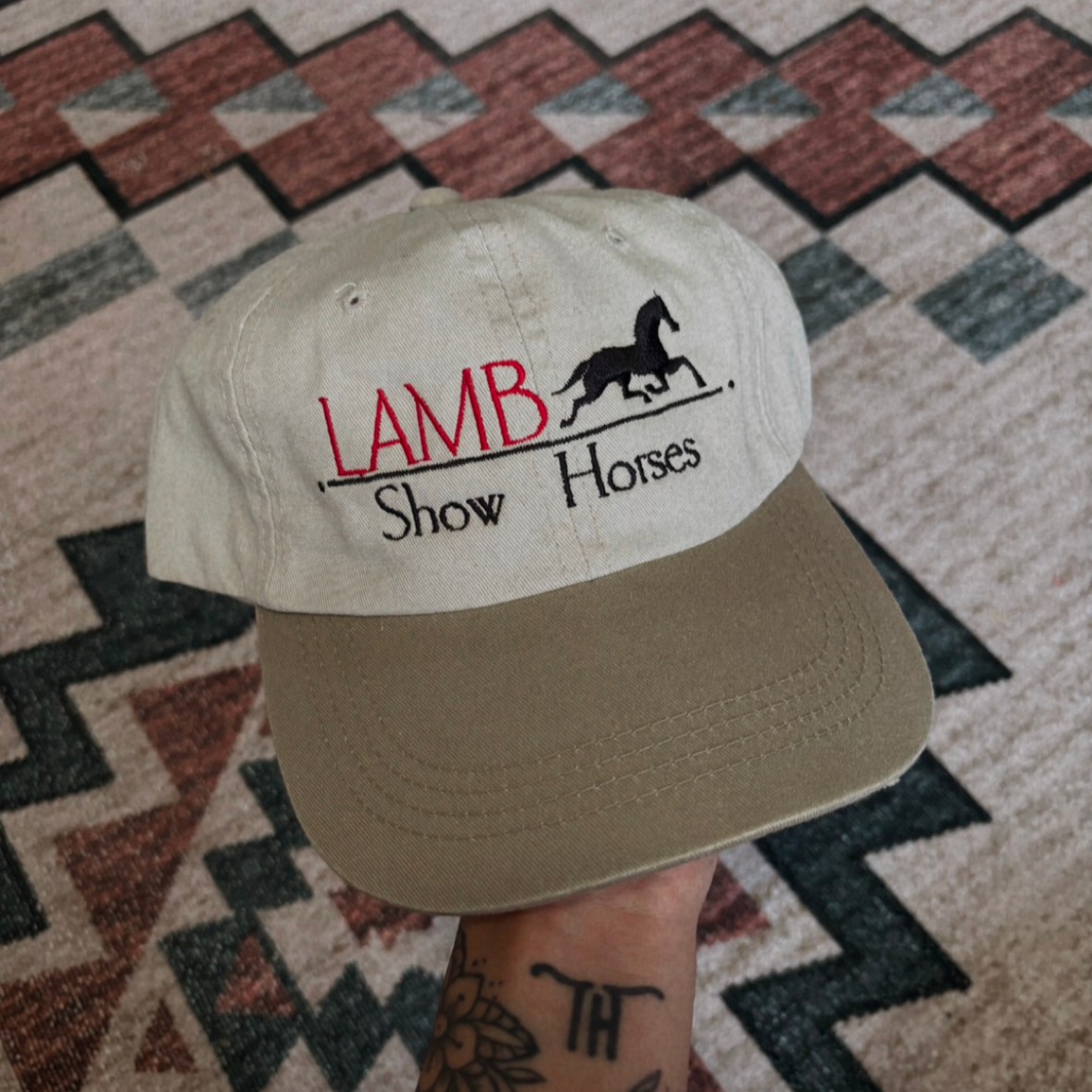 SHOW HORSES HAT *VINTAGE*