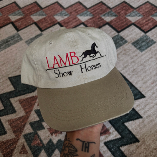 SHOW HORSES HAT *VINTAGE*