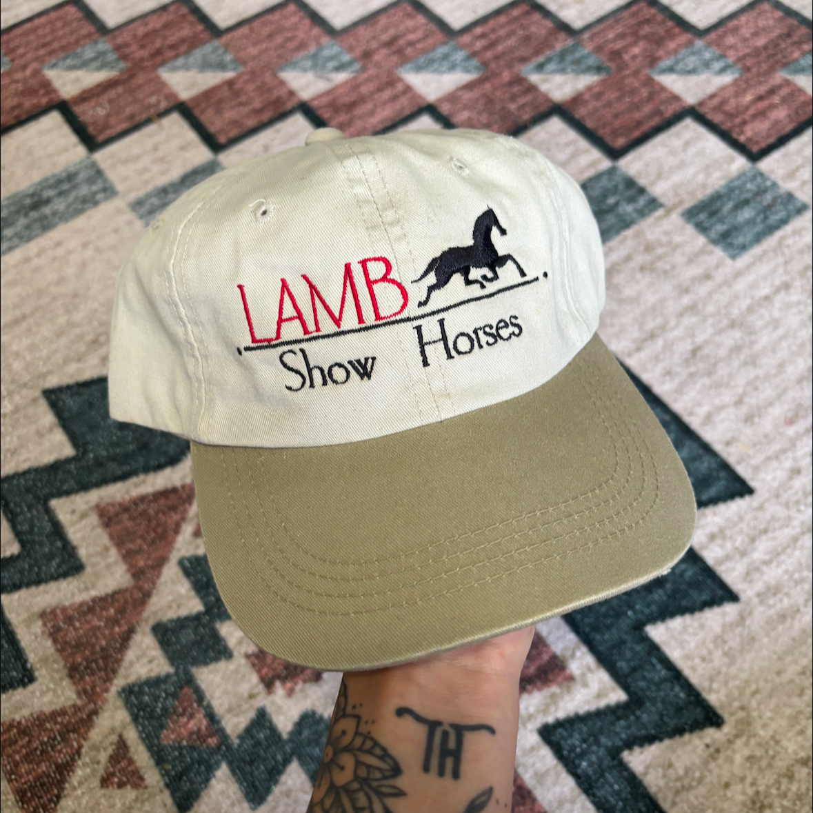 SHOW HORSES HAT *VINTAGE*