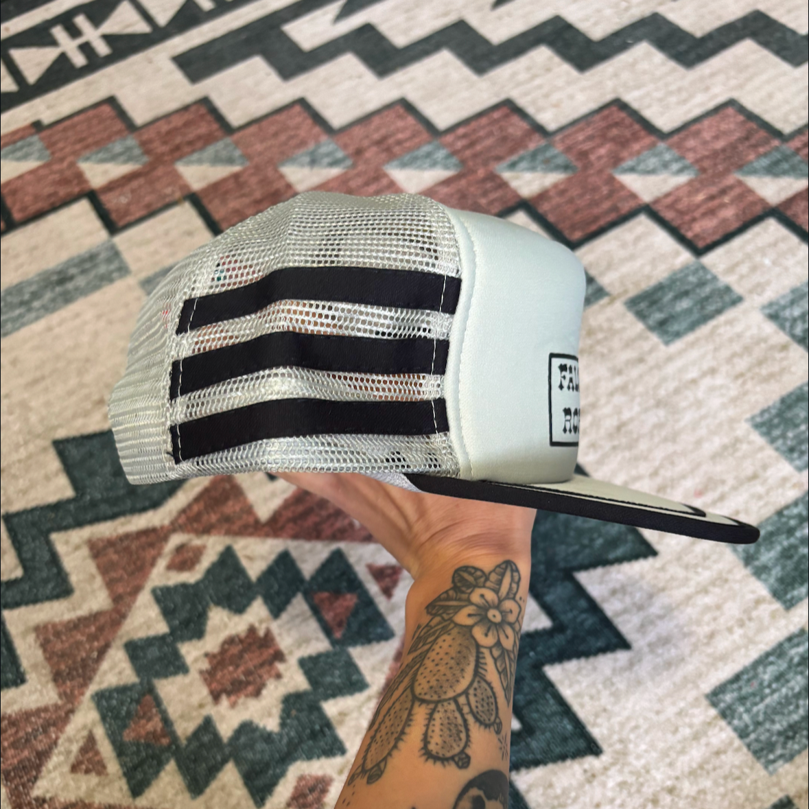 FALCON ROPES TRUCKER SNAPBACK HAT *VINTAGE*