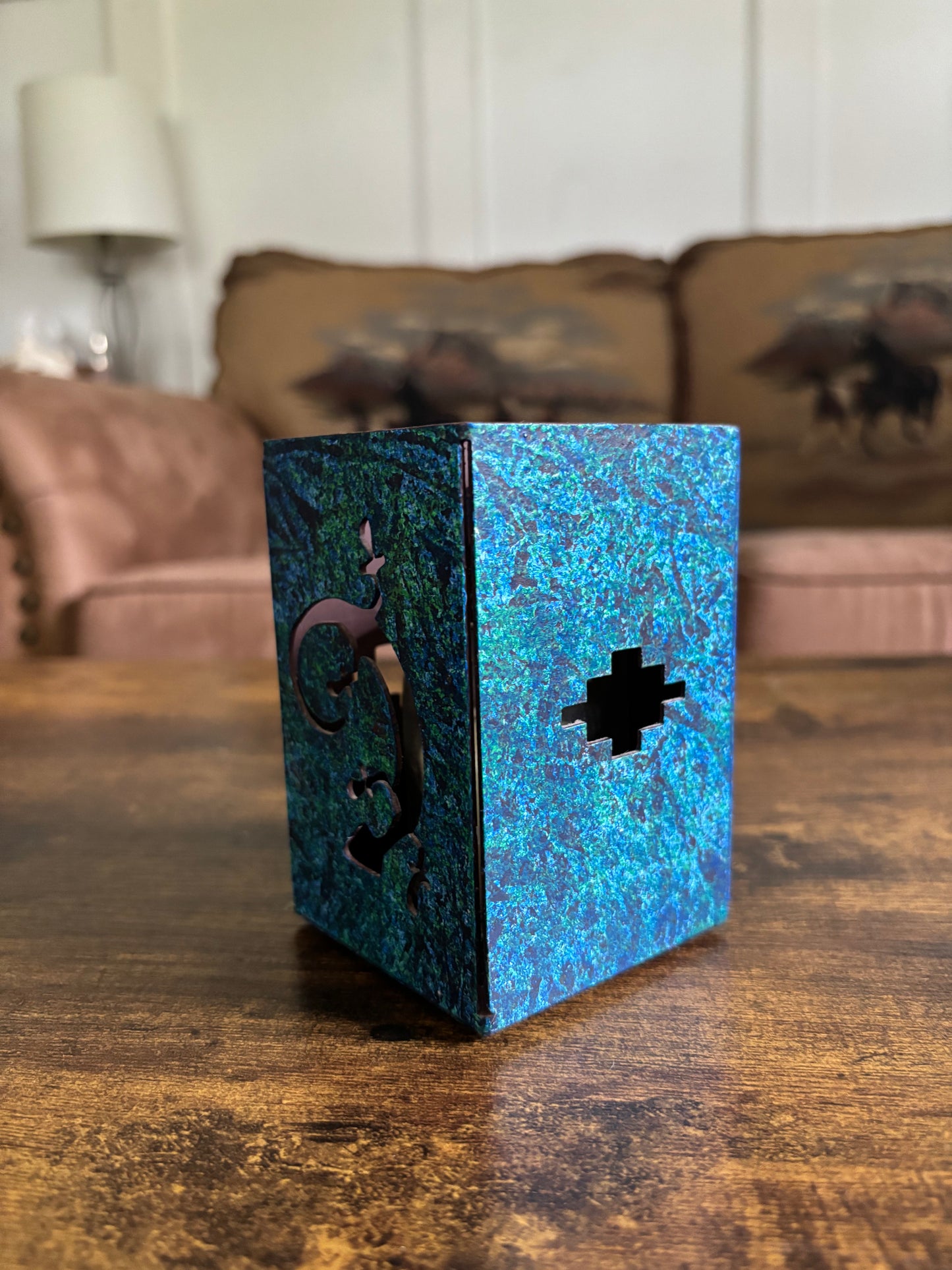 SOUTHWESTERN TEALIGHT *VINTAGE*