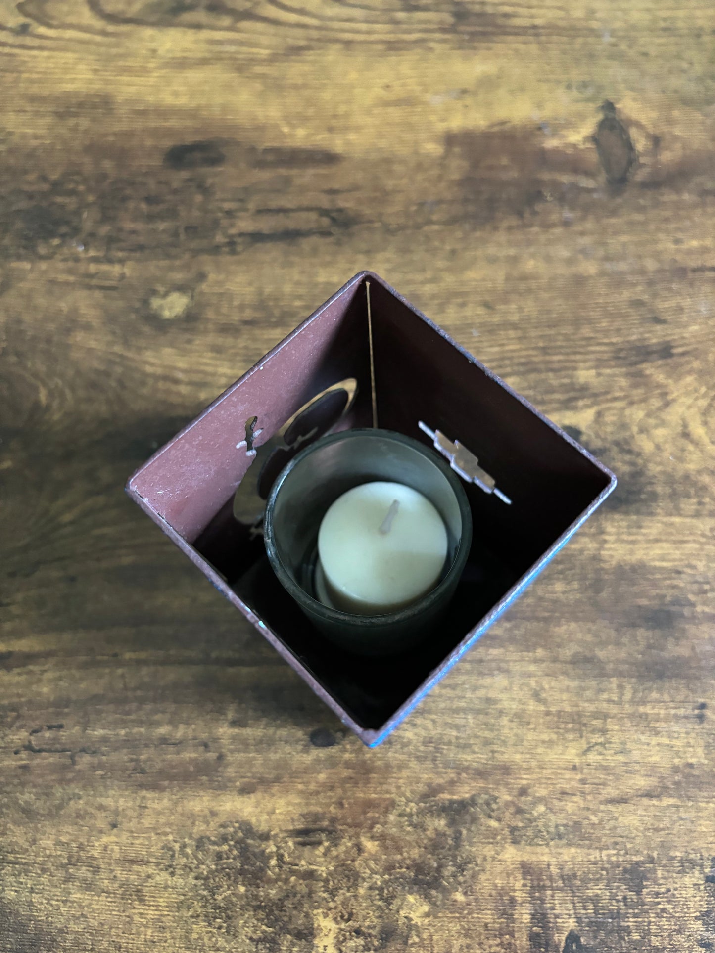 SOUTHWESTERN TEALIGHT *VINTAGE*