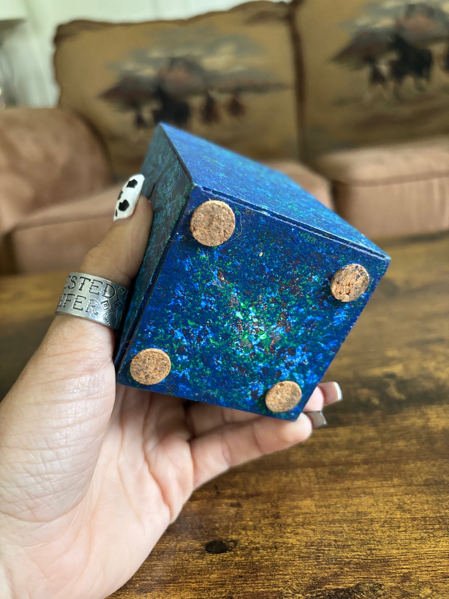 SOUTHWESTERN TEALIGHT *VINTAGE*