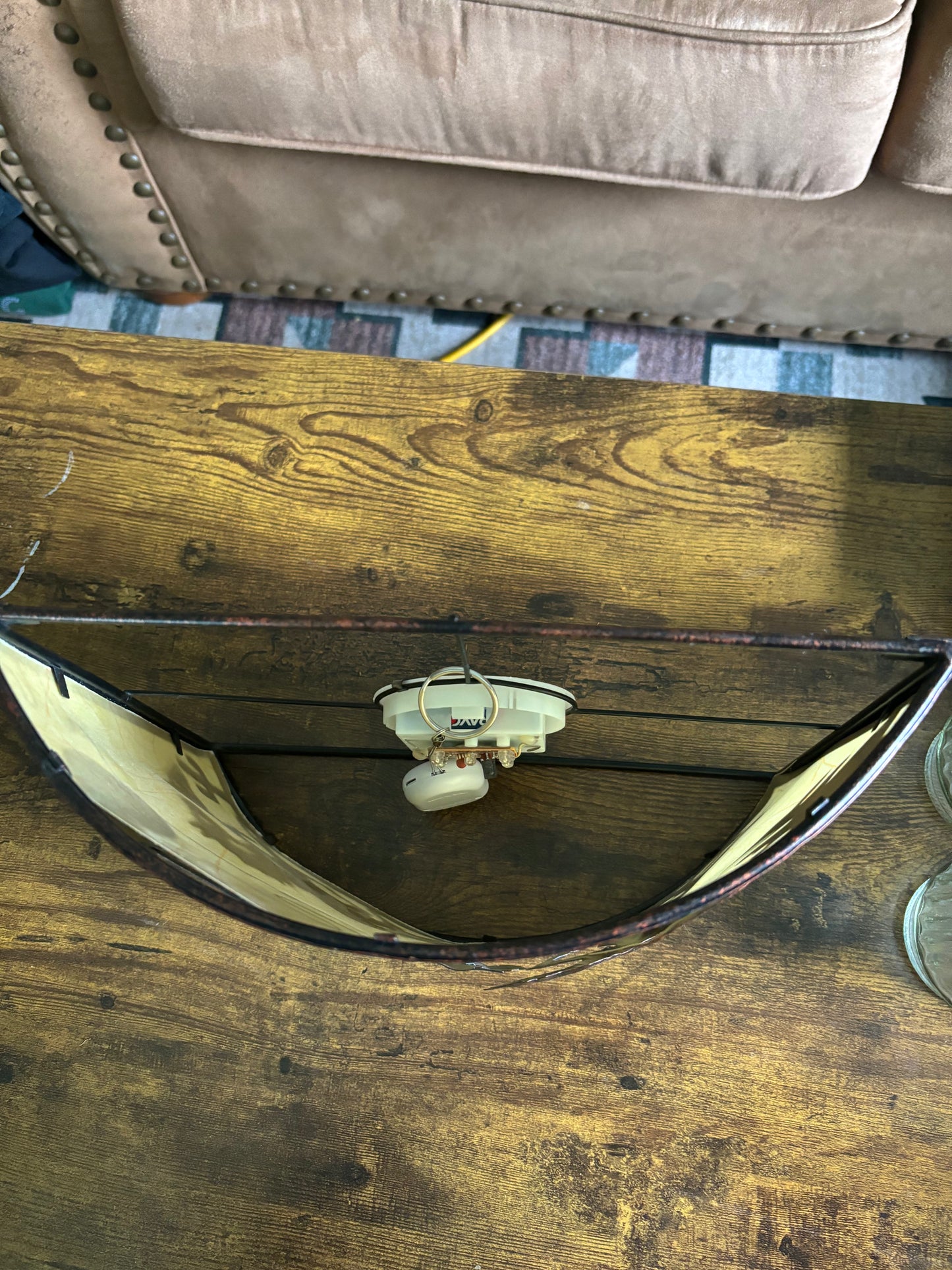 WESTERN RIDER WALL LAMP *VINTAGE*