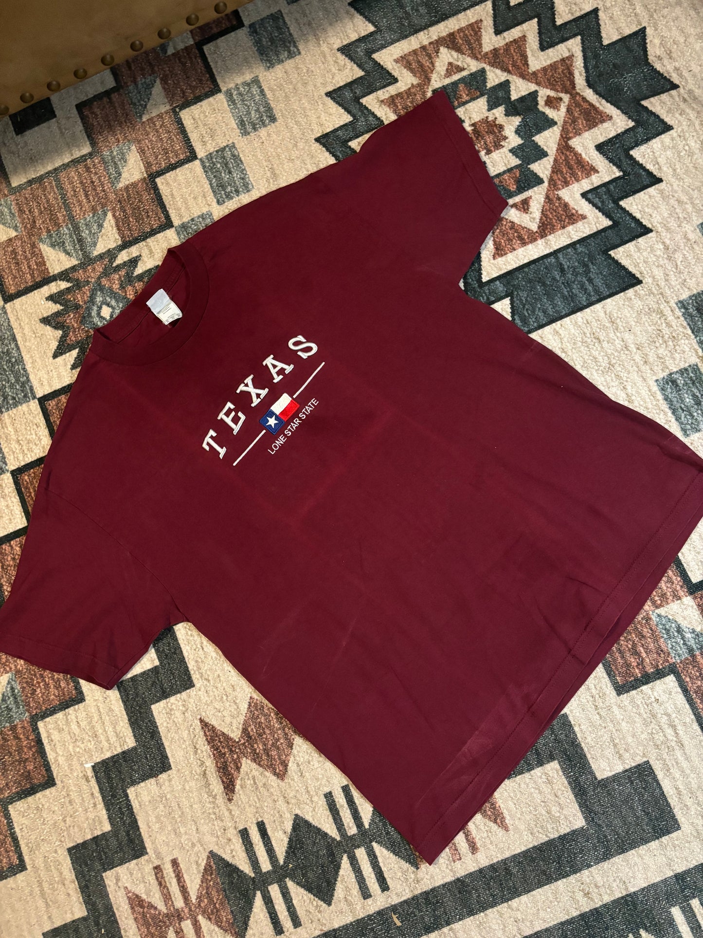 EMBROIDERED TX TEE *VINTAGE*