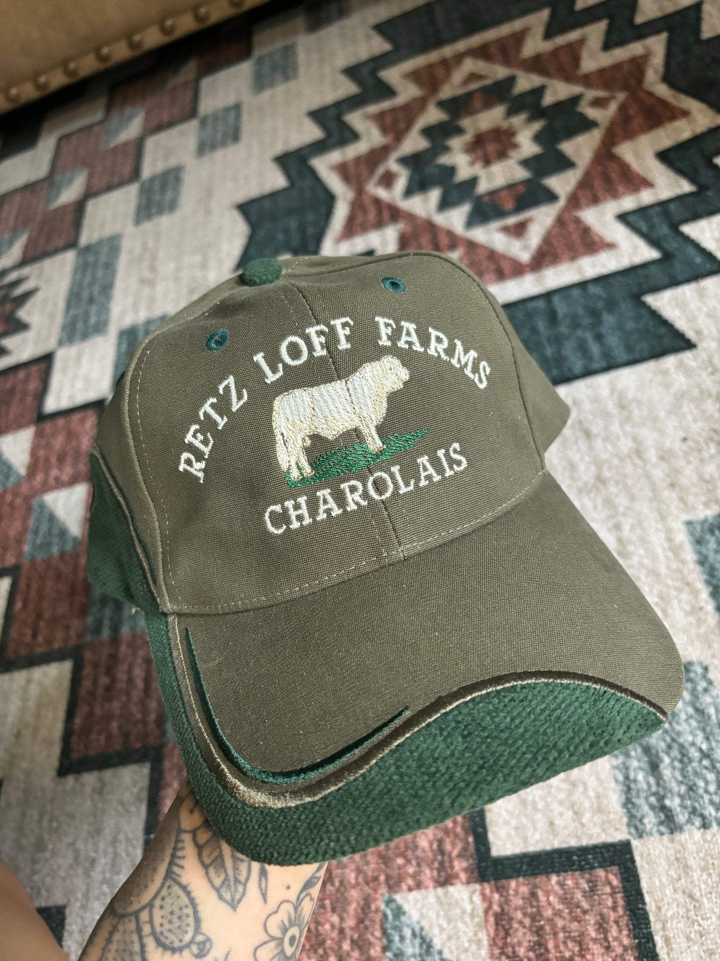 CAROLAIS BULL HAT *VINTAGE*