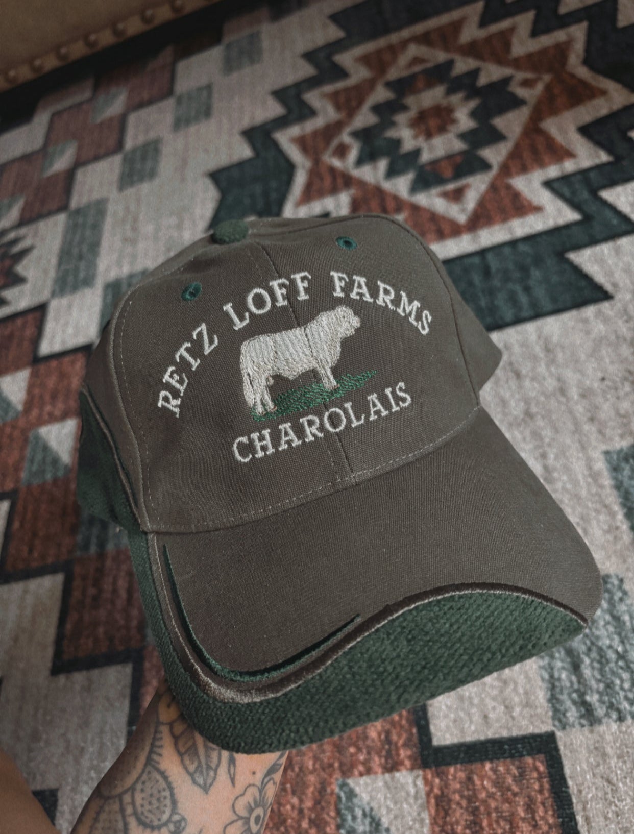 CAROLAIS BULL HAT *VINTAGE*