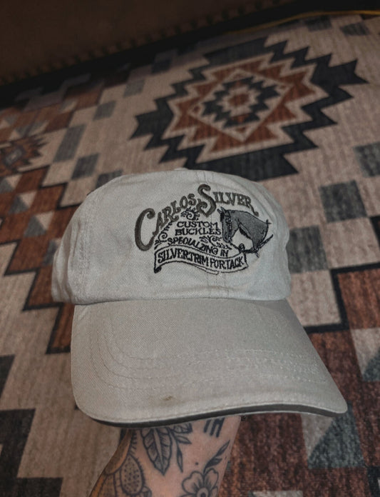 SILVER HORSE HAT *VINTAGE*