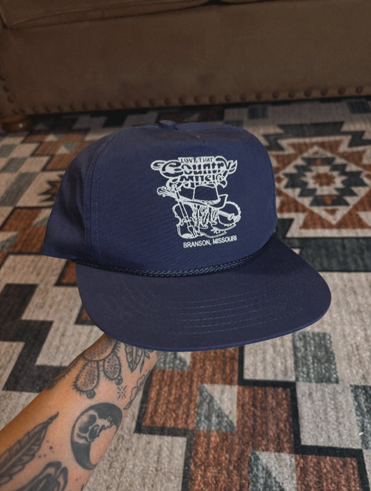 LOVE THAT COUNTRY MUSIC TRUCKER HAT *VINTAGE*